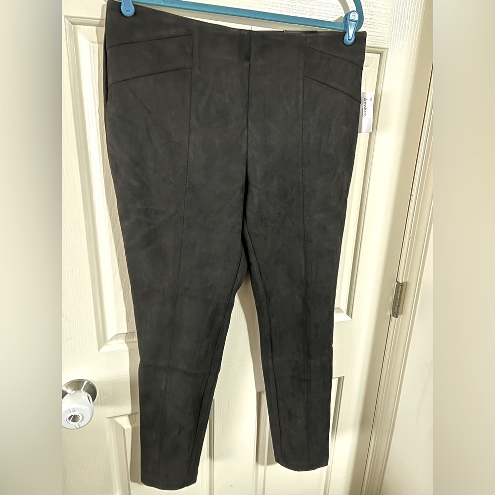 NWT Faux Suede Leggings